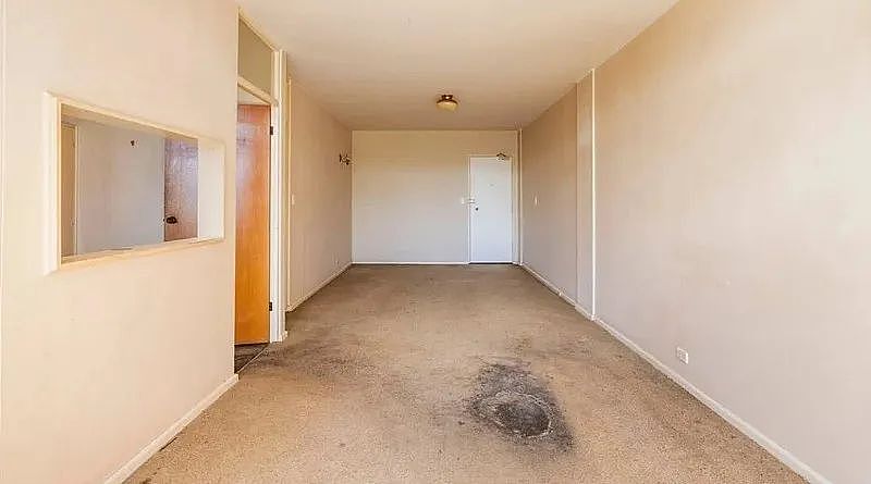 拍卖 | 地毯腐烂，橱柜脱落！悉尼破旧公寓吸引近300人来看房，26人竞争激烈，中介直呼疯狂（组图） - 5