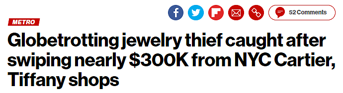 华男“神偷”从边境爬入美国，$25万钻戒“轻松拿下”，盗窃手法出奇简单（组图） - 1