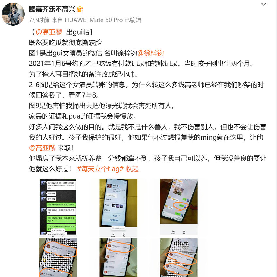 高亚麟风波升级！不止出轨还涉及强奸犯罪，女方扬言要拉他一起死（组图） - 6