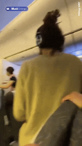 无语！两名乘客在飞机上为抢座位互殴！台北飞美国航班上这一幕，吓懵所有人（视频/组图） - 7