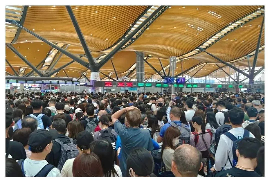 一度命悬一线！突然“绝处逢生”！这里正被香港人挤爆，网友惊叹：有一亿人？（组图） - 6