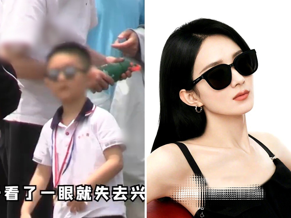 冯绍峰陪儿子参加亲子运动会，5岁想想超像妈妈，长成男版赵丽颖（组图） - 4