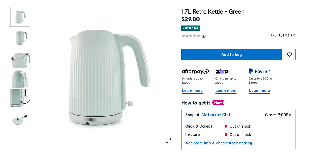 Kmart新品！29刀Get同款Smeg水壶，面包机，颜色款式审美都超在线（组图） - 2