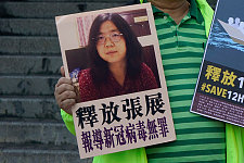 纽时：因记录武汉疫情入狱的中国公民记者张展服刑期满（图）