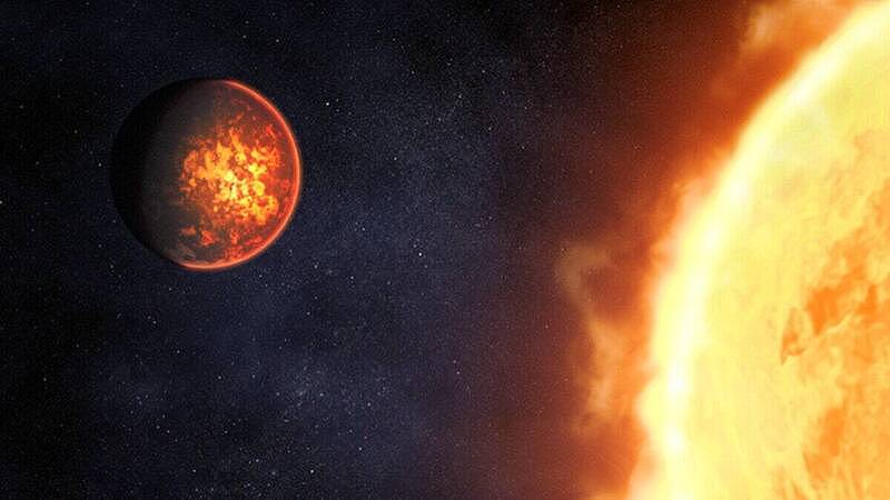 澳媒：比地狱还热！系外行星被潮汐力“烤焦”，表面温度达2300度（视频/图） - 1