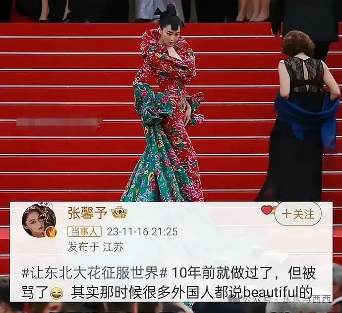 中国明星戛纳开幕红毯“败了”？网红的东北大花又一次赢下大场面……（组图） - 42