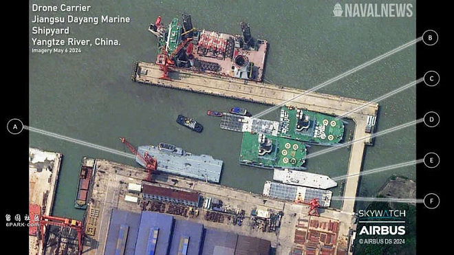 美媒又惊诧：“中国在长江边秘密建造第四艘航母”（组图） - 3