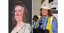 澳洲女首富不满被丑化，促美术馆撤肖像遭拒（图）