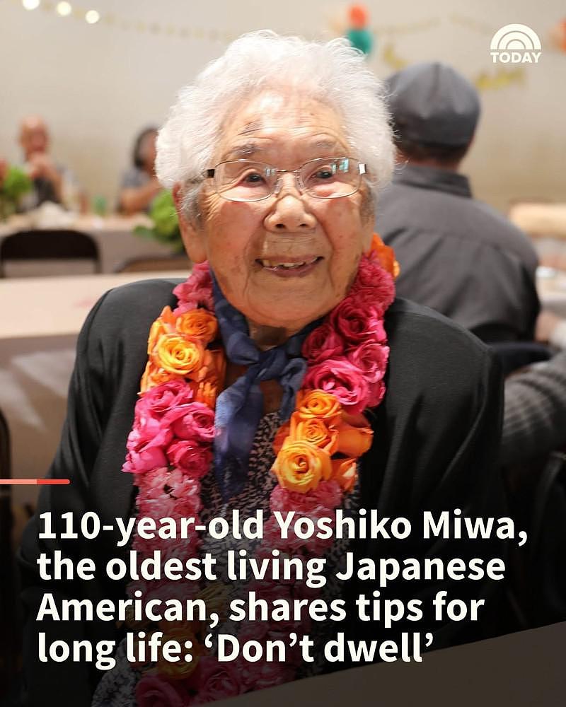 每天吃这食物，110岁日裔奶奶笑口常开，分享长寿秘诀（组图） - 1