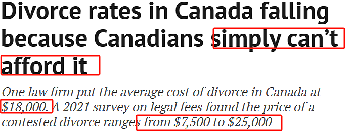 “中产远离加拿大“ ，华人妹子想去温哥华被劝退！ 年入10万也绝望；穷的连婚都离不起（组图） - 8