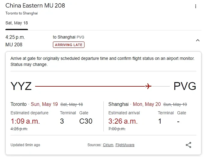 华人据理力争，只花$200飞上海！加国回国航班突发维修致全机乘客滞留9小时（组图） - 2