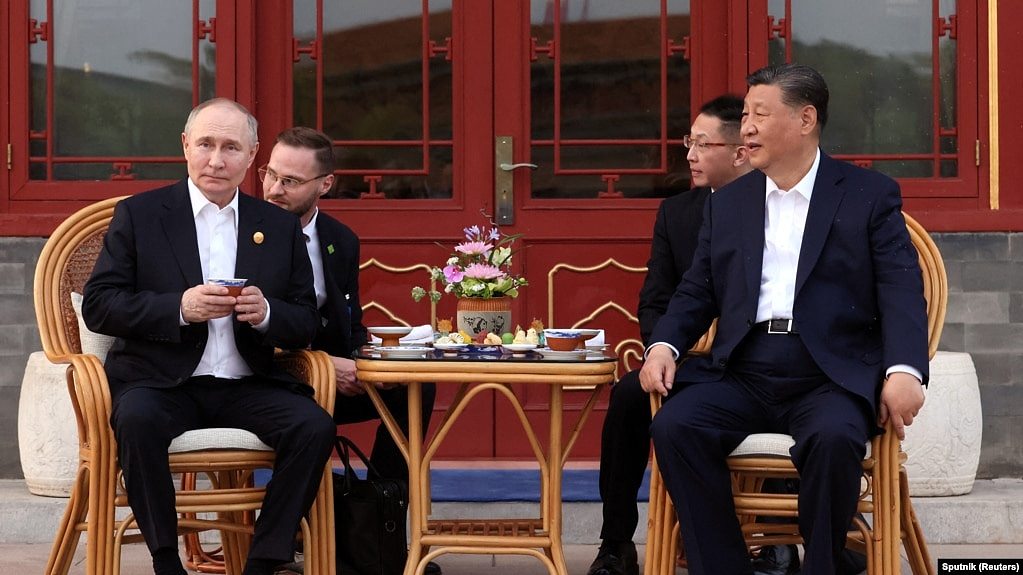 普京访华，中俄结成反美反西方“同盟”（图） - 1
