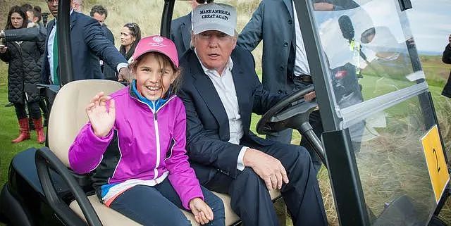 特朗普家族真正的高尔夫球手竟是长孙女？2岁入行14岁就已夺冠（组图） - 12