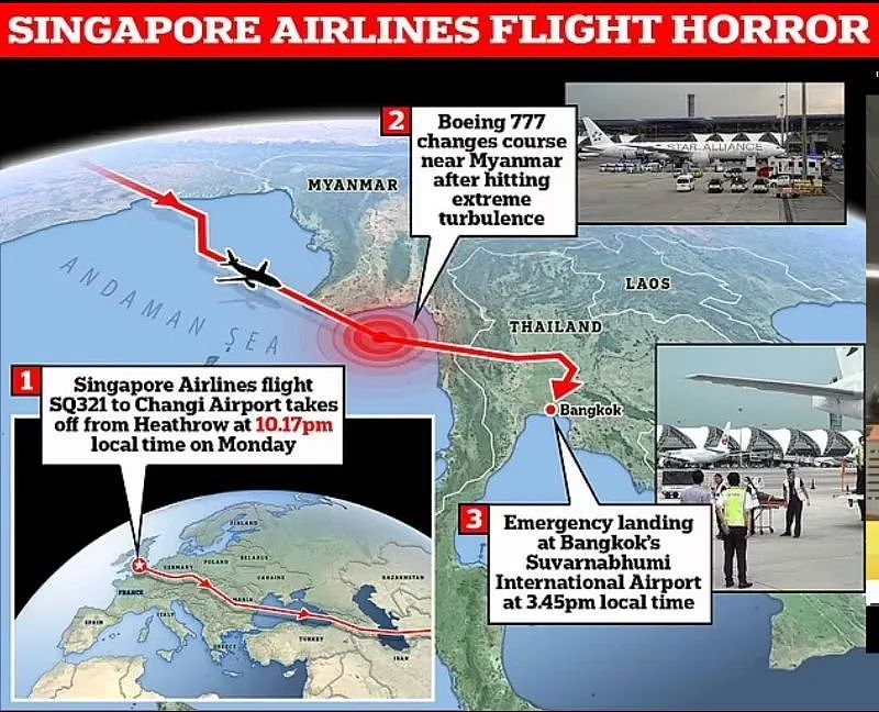 “机舱内都是血，头部撕裂，耳朵流血”！已证实1死，70多人伤，惊险致命航班，有23名新西兰人（组图） - 2