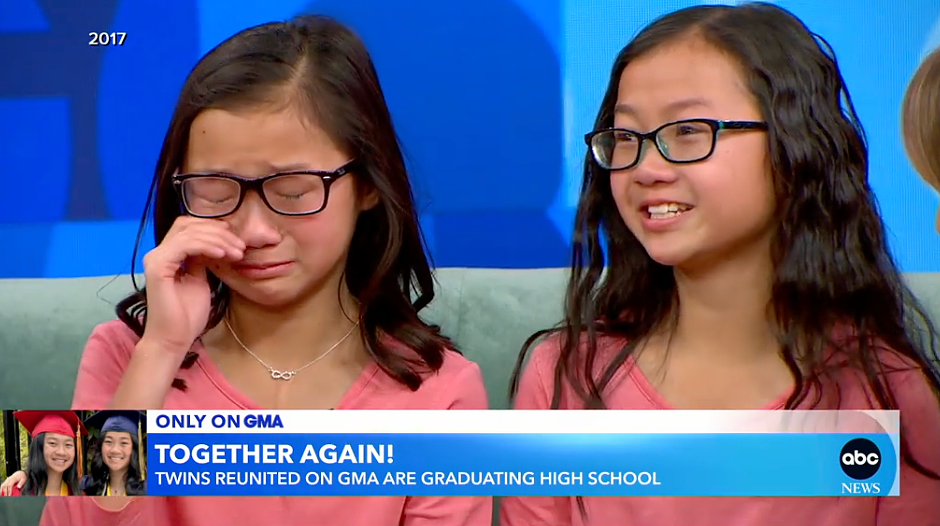 患心脏病中国双胞胎姐妹被两个美国家庭收养，10岁重逢，如今双双获名校全奖录取（组图） - 7