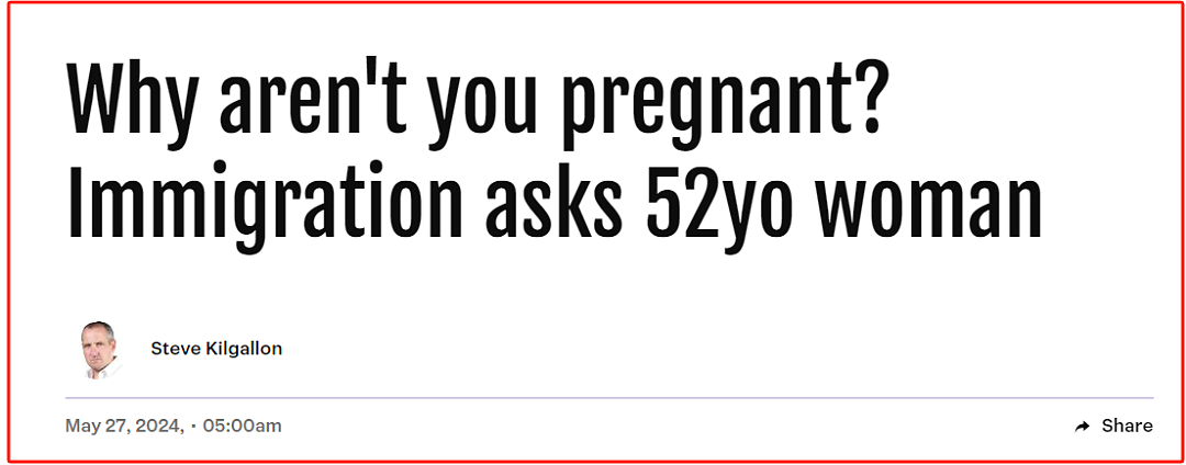 新西兰华人妇女哭诉：“我52岁，让我解释为啥不怀孕，移民局你‘礼貌’吗...”（组图） - 9
