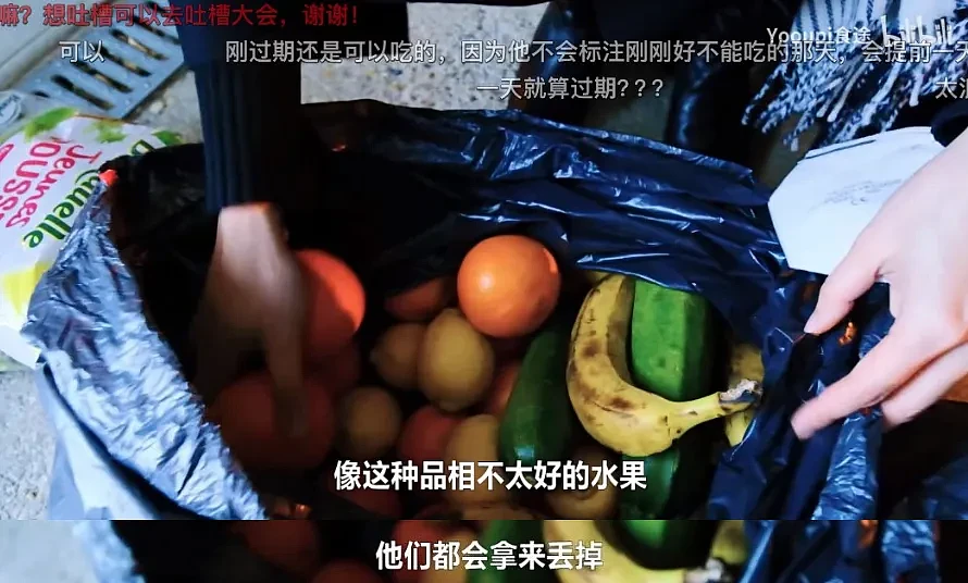 90后中国女孩在法国捡垃圾吃，捡一次吃一周，全网都在羡慕（视频/组图） - 6