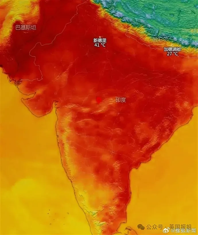 印度52.3°C破纪录高温直逼喜马拉雅山脉？多地比沙漠还烫，持续热浪致停水停电，老百姓苦不堪言（组图） - 28