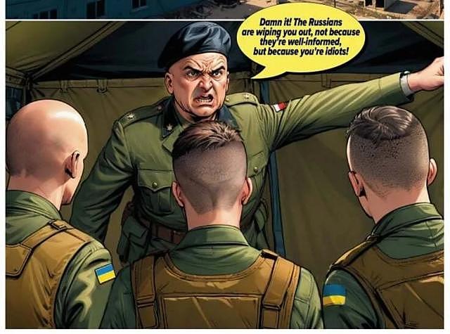 外媒：乌克兰战争是为阻止种族灭绝？俄罗斯如何利用漫画美化入侵（组图） - 3