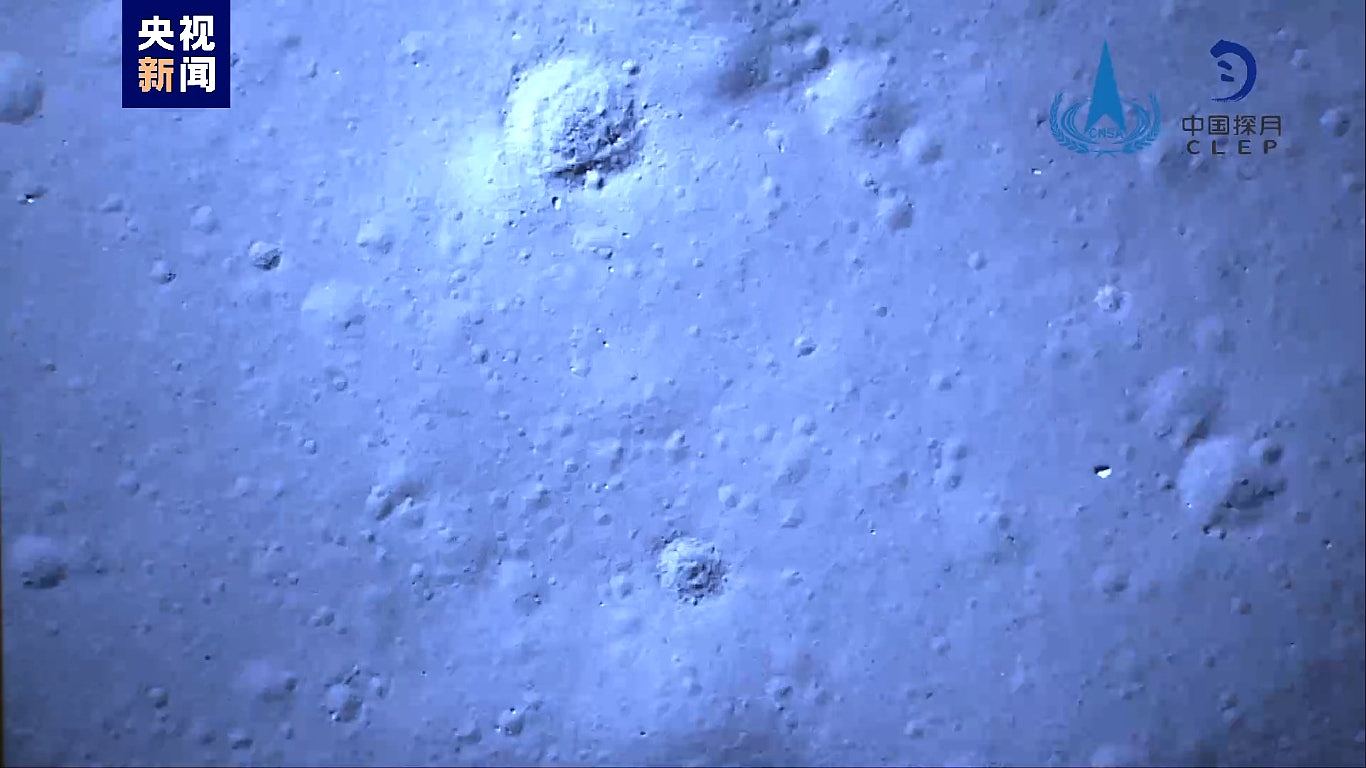国家航天局发布嫦娥六号著陆影像，专家介绍著陆全过程（组图） - 3