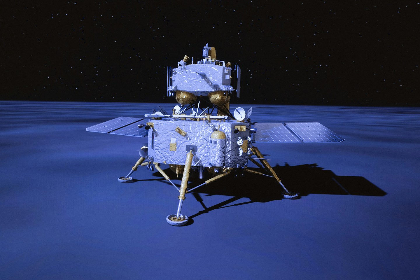 国家航天局发布嫦娥六号著陆影像，专家介绍著陆全过程（组图） - 8