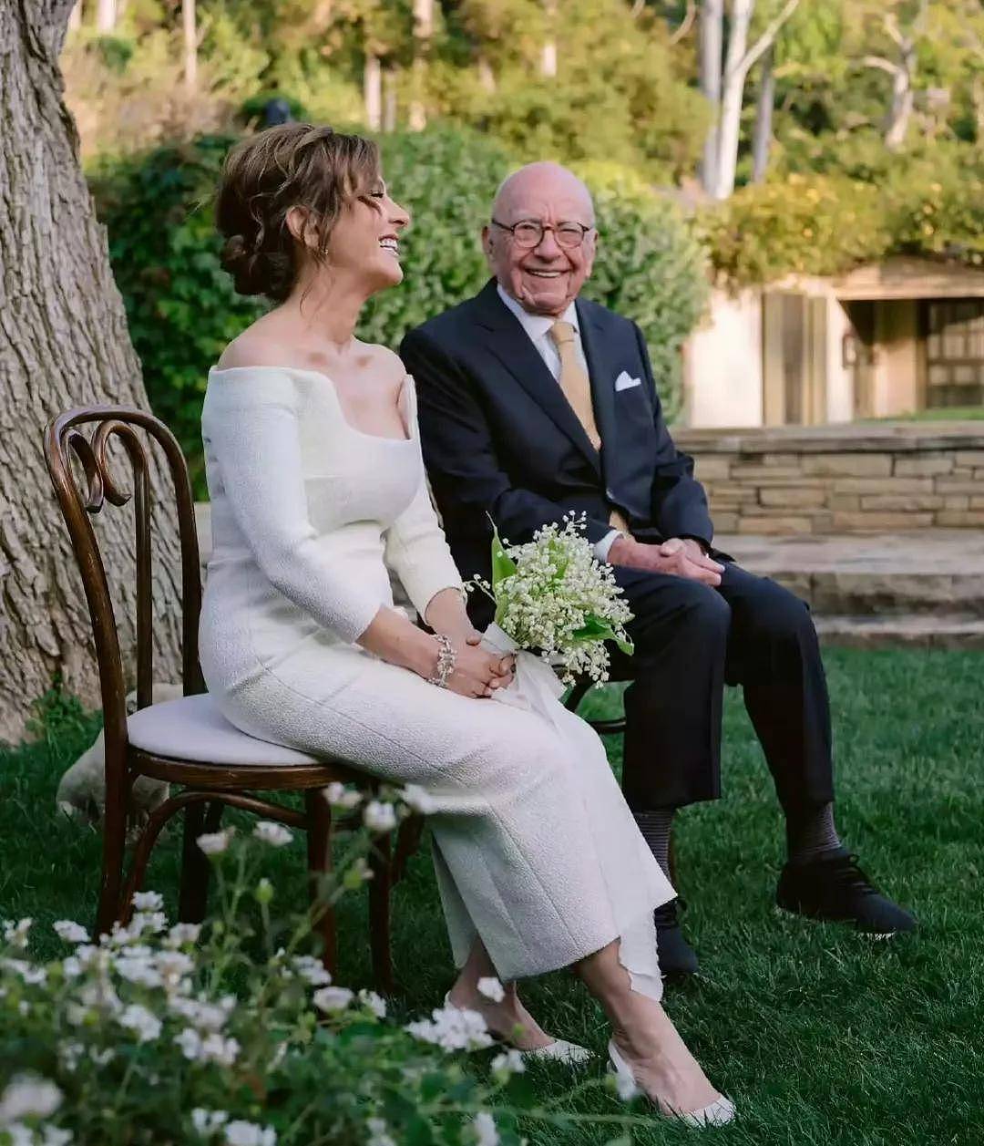 93岁澳媒大亨默多克第5次结婚，前妻邓文迪成婚礼现场焦点，好手段好心机（组图） - 2
