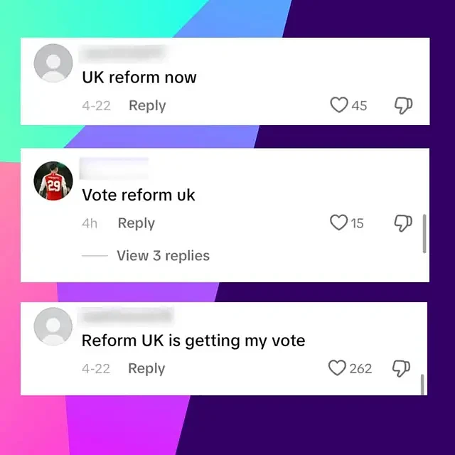 英国大选：“卧底”调查TikTok推送给年轻人的AI视频、假信息和毁谤式评论（组图） - 4