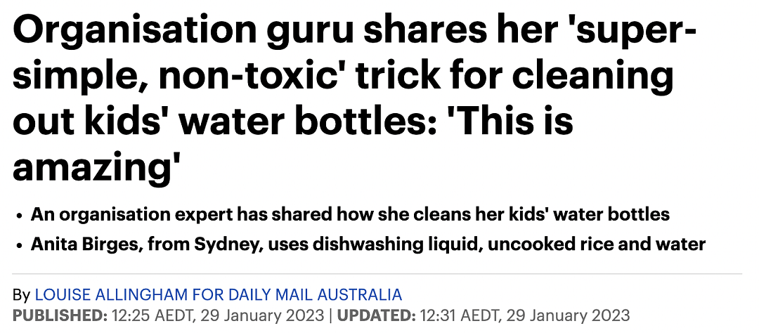 孩子的水壶竟然是最脏的地方？！喝不好就生病，澳洲专业清洁宝妈教你一招...（组图） - 1