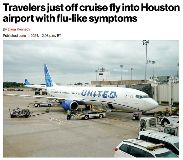 一架美联航航班，30名乘客集体患病！下了飞机就全部隔离.........（组图） - 1