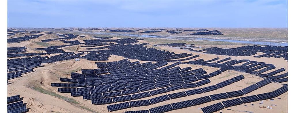 中国于新疆启动全球最大太阳能发电，足够为一个小国发电一年（组图） - 1