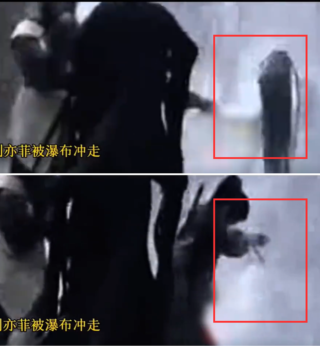 ​刘亦菲昔拍《神雕侠侣》跌进瀑布，黄晓明急下水救人惊险画面曝光（视频/组图） - 2