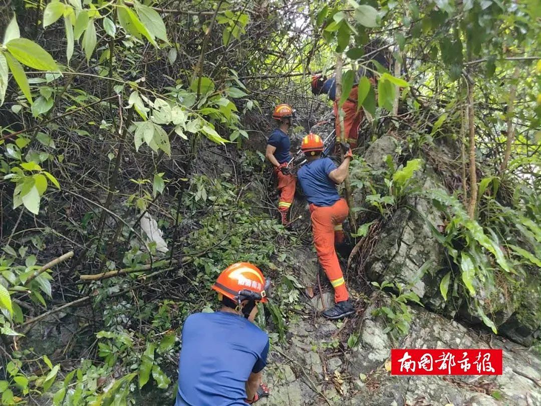 25人海南行山被困热带雨林，一45岁女性堕落死亡，其余全数获救（组图） - 3