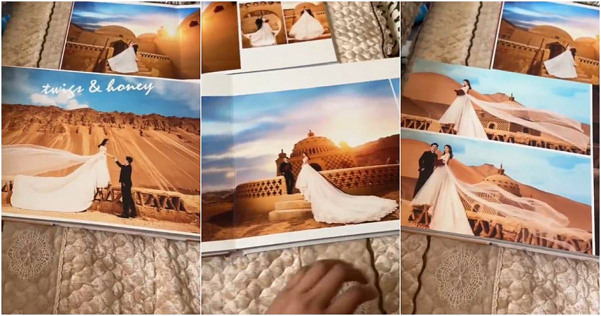 她花4.5万高价拍风情婚纱照，7年后发现拍摄地是新疆墓园（图） - 1