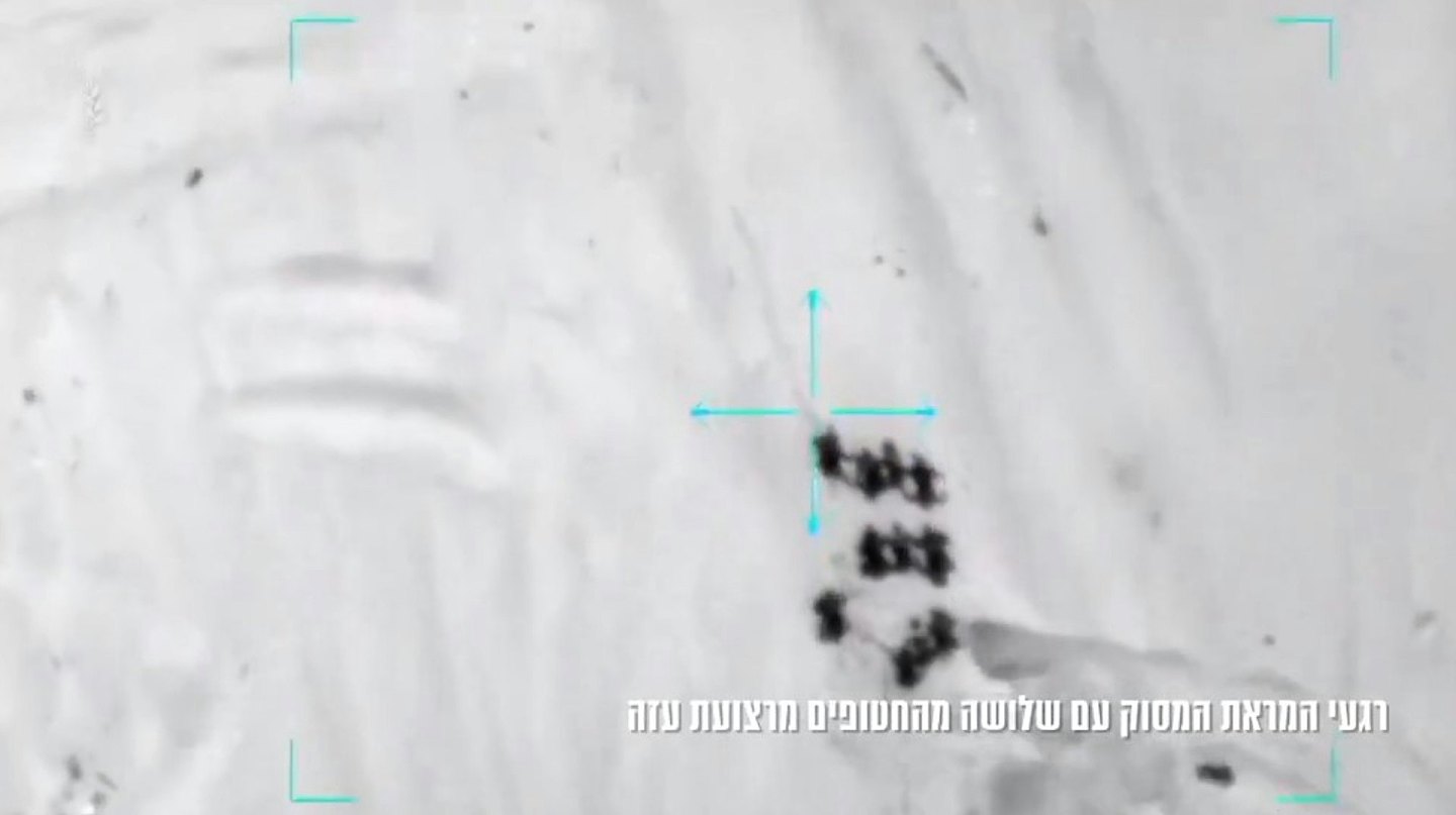 以军营救人质视频：狂奔上直升机，枪林弹雨中撤离（组图） - 4