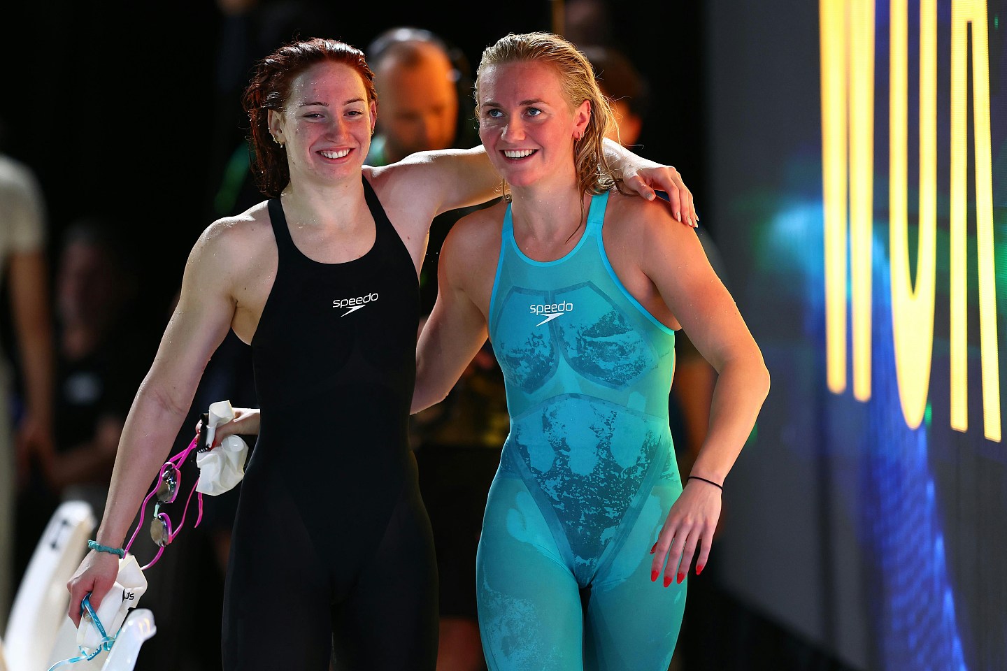 迪梅丝偕奥卡拉瑾布里斯班演测试赛上演巅峰对决，同破女子200米自由泳世绩（组图） - 2