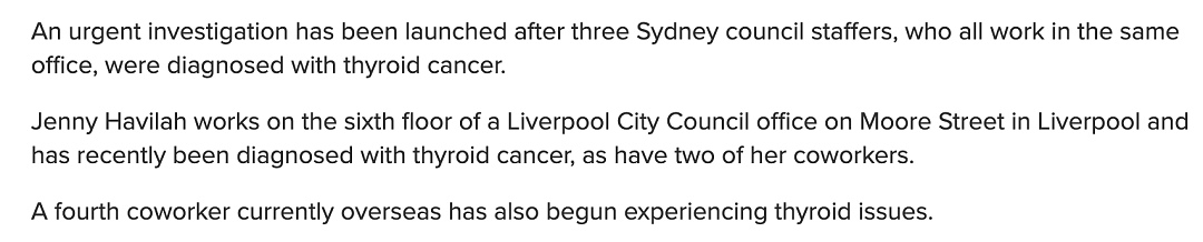 澳洲政府大楼同一楼层惊现“集体患癌”！5名工作人员相继确诊，患者均为女性，楼层紧急关闭（组图） - 6