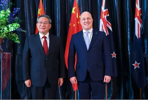 重磅！中国总理李强访问新西兰，两国签署多项协议，正式宣布免签（组图） - 1