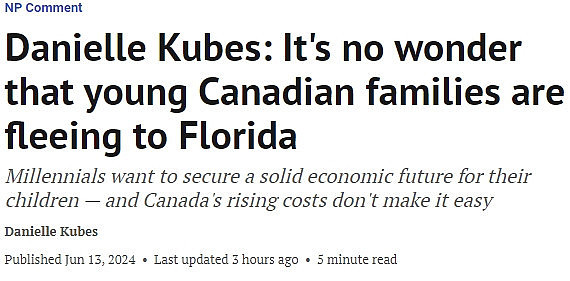 加拿大中产为了孩子逃往佛州！税少房价低35%，生活好太多了（图） - 1
