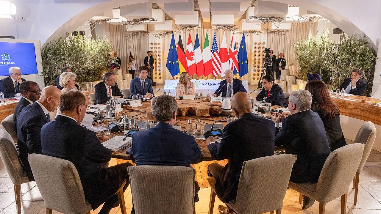 峰会公报剑指中国不公平商业竞争，G7领导人：中方无意改变（组图） - 1