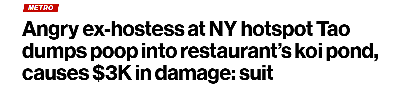不满被炒鱿鱼！纽约女服务员拿着屎袋冲进中餐馆，在观音像下撒野（组图） - 1