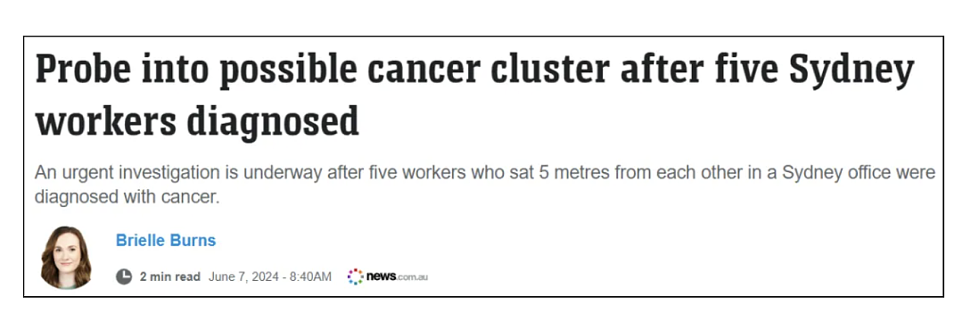 悉尼有一栋癌症楼？！多位员工集体罹患癌！真相令人不寒而栗…（组图） - 3