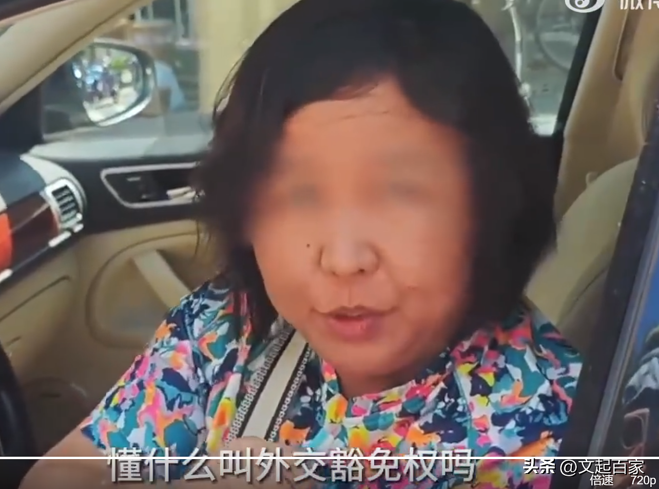 北京一使馆车堵路：女车主叫嚣你懂“豁免权”吗？车主身份被扒（视频/组图） - 6