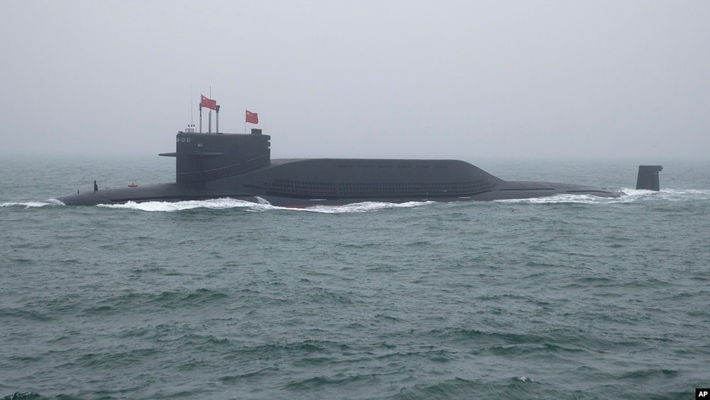 网传中国核潜艇现踪台海，台湾国防部称“有掌握”（图） - 1