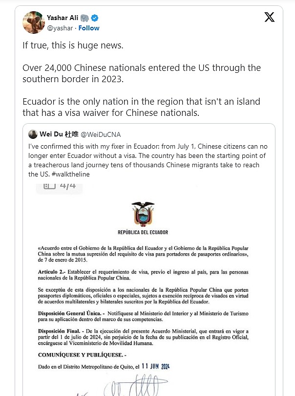 “走线”时代结束？这国公开宣布：取消对中国免签！中国外交部紧急回应（图） - 4