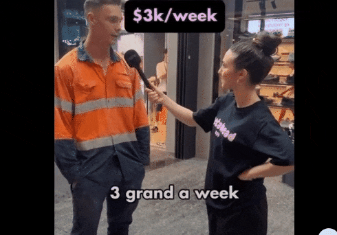 “在澳洲工作就是白捡钱？​”小伙自曝周薪$4800，还包吃包住：趁年轻入行，一辈子不愁没钱（组图） - 4