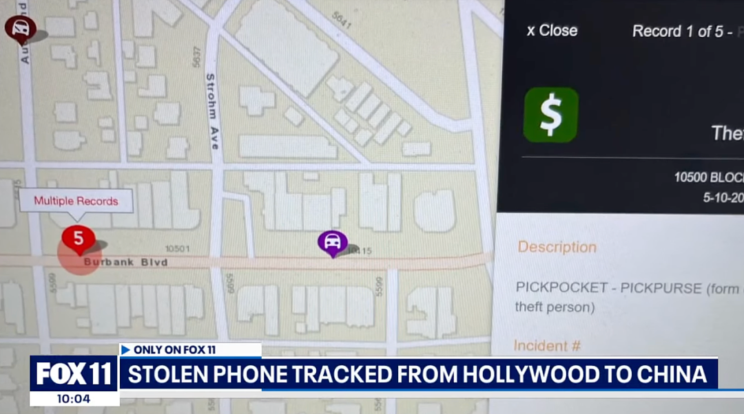 男子手机洛杉矶被盗，挂失竟收小偷死亡威胁！手机还被运到中国（组图） - 5