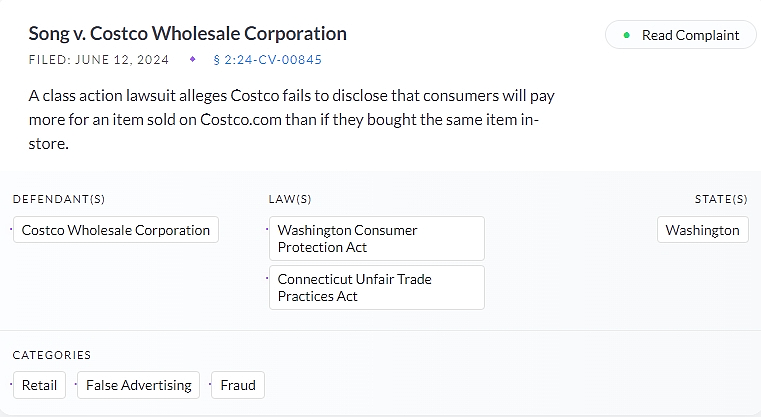Costco被告了！华人女子发起集体诉讼，你也可能多花了不少钱（组图） - 2