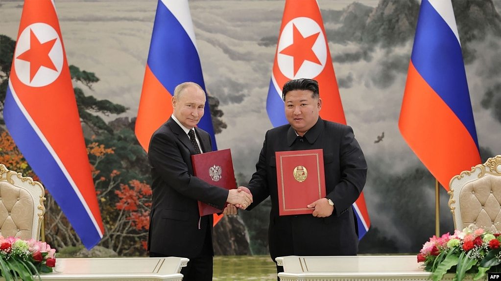 韩国严厉谴责俄朝战略条约，考虑向乌克兰提供武器（图） - 1