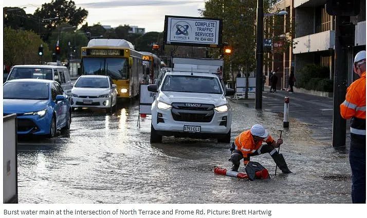 阿德上榜全球最宜居城市；南澳发生两起坠机事故，一死一伤；阿德CBD水管爆裂，道路被淹，交通延误！（组图） - 6