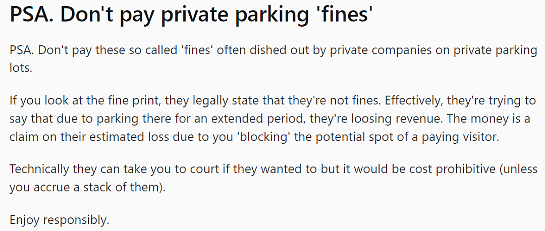 澳洲网友提醒：这类停车罚款，根本不用交！评论区：罚单扔垃圾桶！（组图） - 4